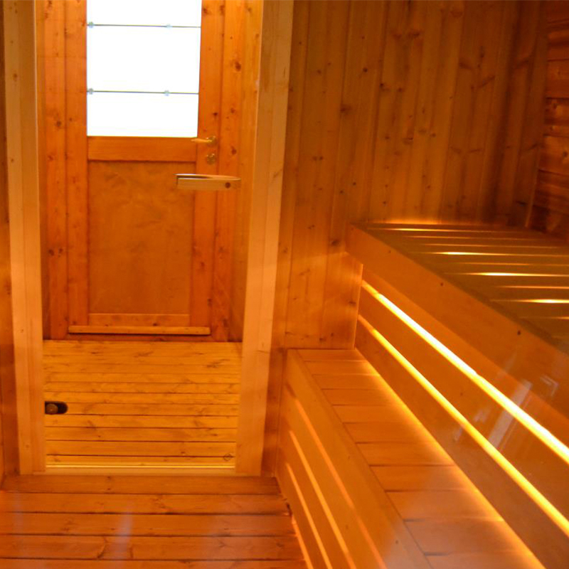LED lys til 2 rums og flerroms sauna