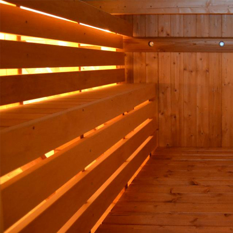 LED lys til 2 rums og flerroms sauna