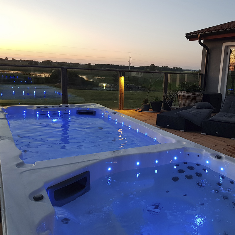 Motstrømsbasseng 6m