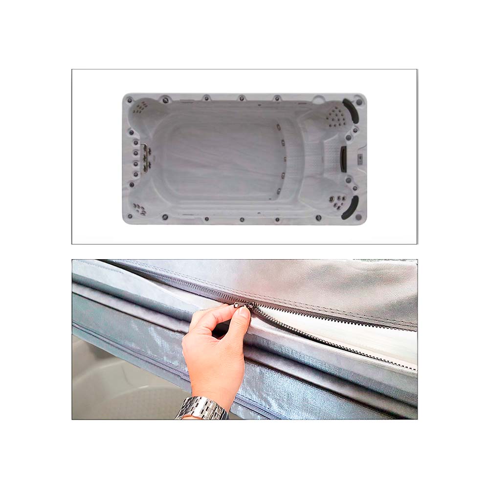 Trekk til swimspa 228 x 421 cm - Grå Trekk til swimspa 228 x 421 cm - Grå