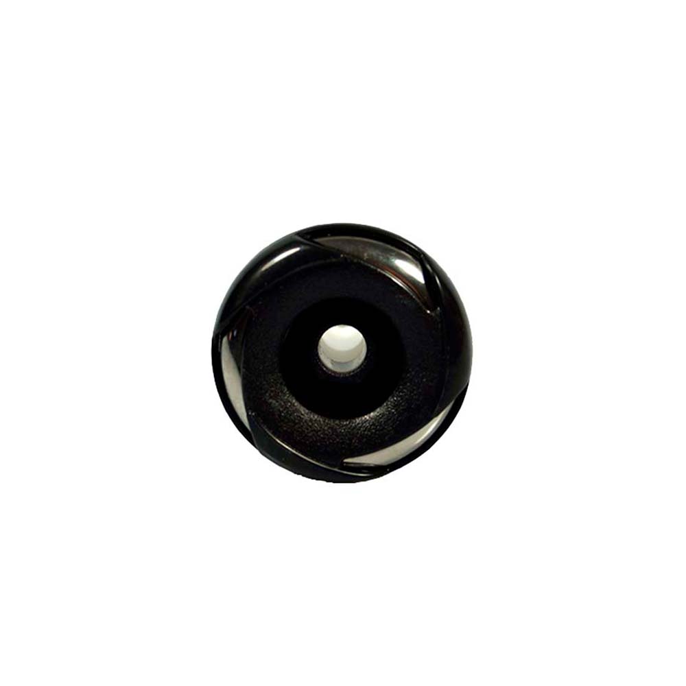 Direkte dyse 90 mm stål-svart