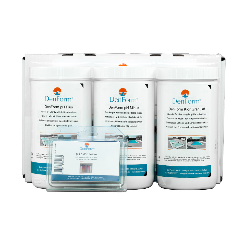 Startpakke Klor Startpakke Klor